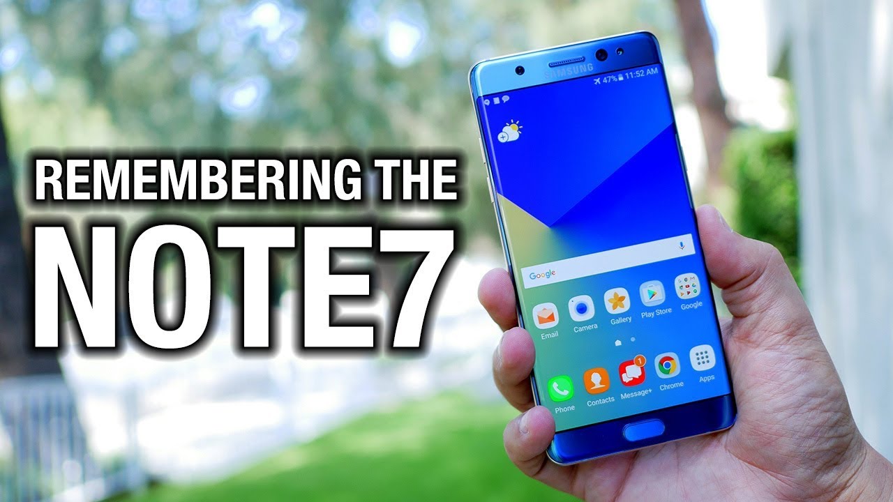 Remembering the Galaxy Note7: the best phone of 2016? | Pocketnow