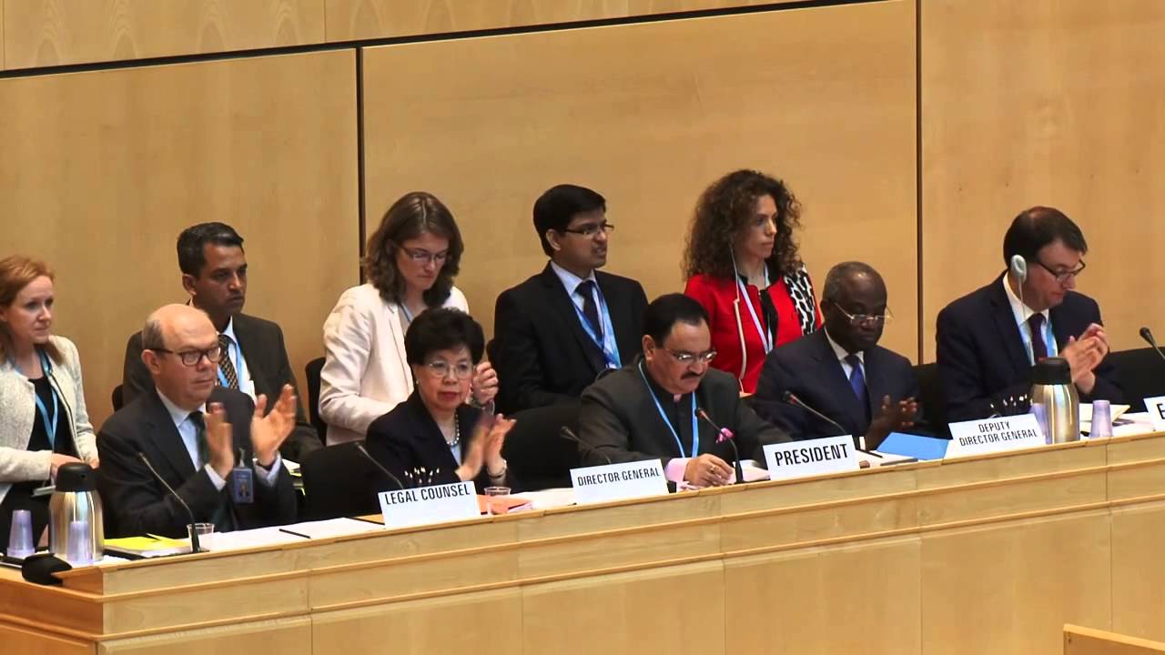 Union Minister of Health and Family Welfare at World Health Assembly, Geneva