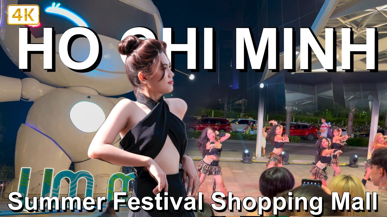 Summer 2025 Ho Chi Minh City 🇻🇳 Walking To Shopping Mall in Saigon - Travel Vietnam 4K