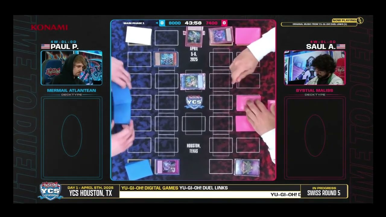 YCS Houston Round 5 Paul P (Atlantean Mermail) vs Saul A (Maliss)