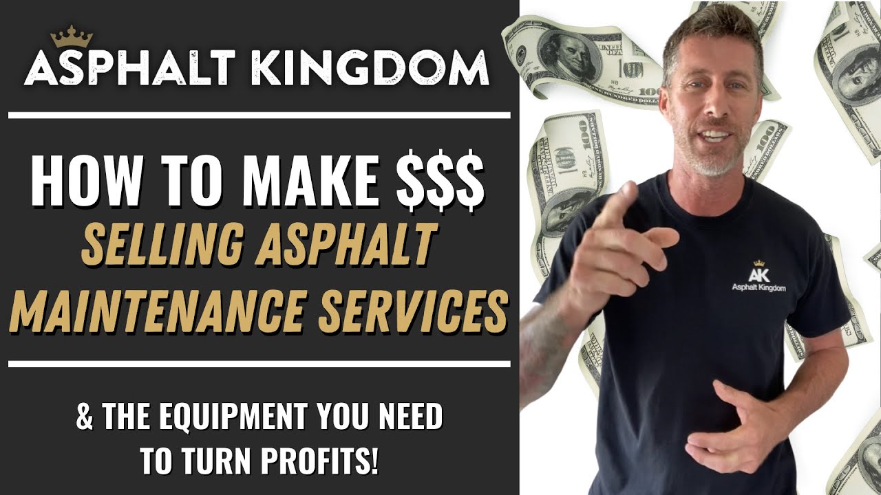 Take The Leap And Start Your Very Own Asphalt Maintenance Business | #asphaltmaintenancebusiness