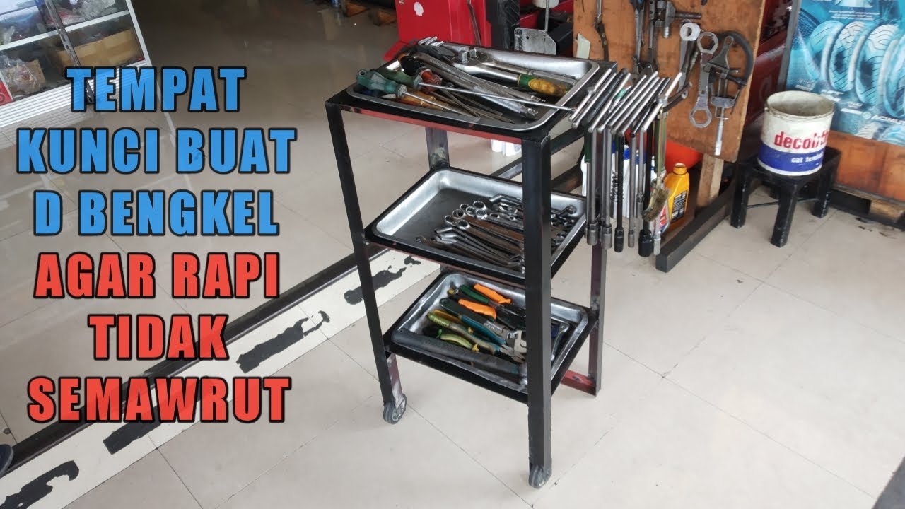 Ripiuw Rak Tempat Kunci Bengkel. SIMPEL