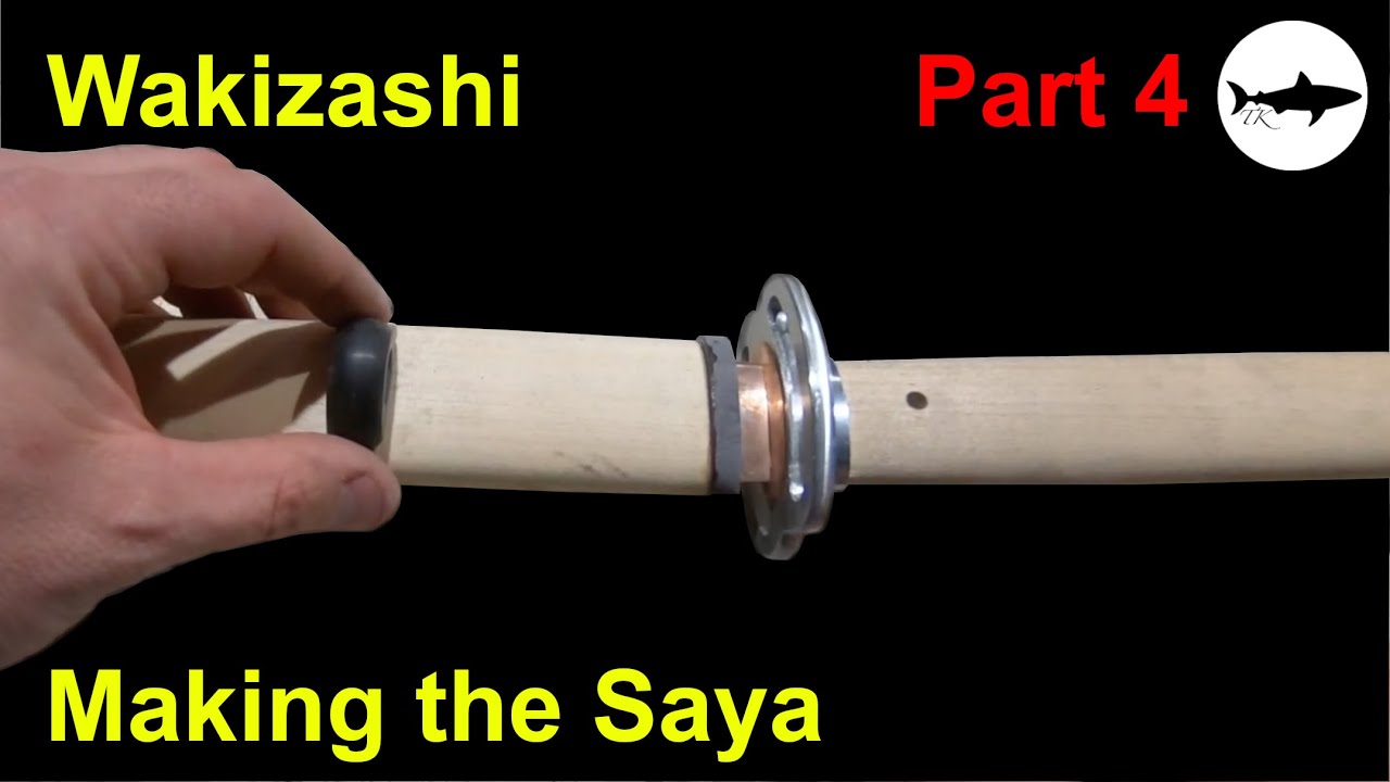 Forging a Wakizashi San Mai Sword - Part 4 - The Saya