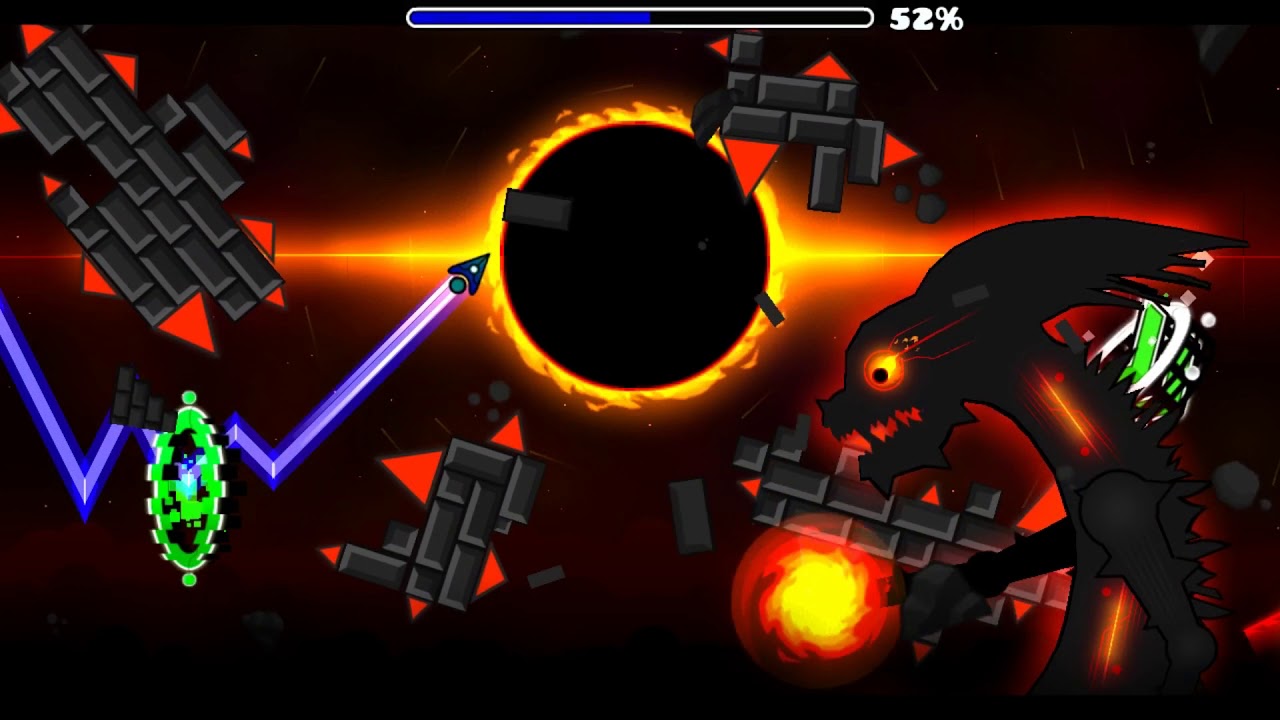 Geometry Dash - Darkness Keeper by AbstractDark (All Coins)