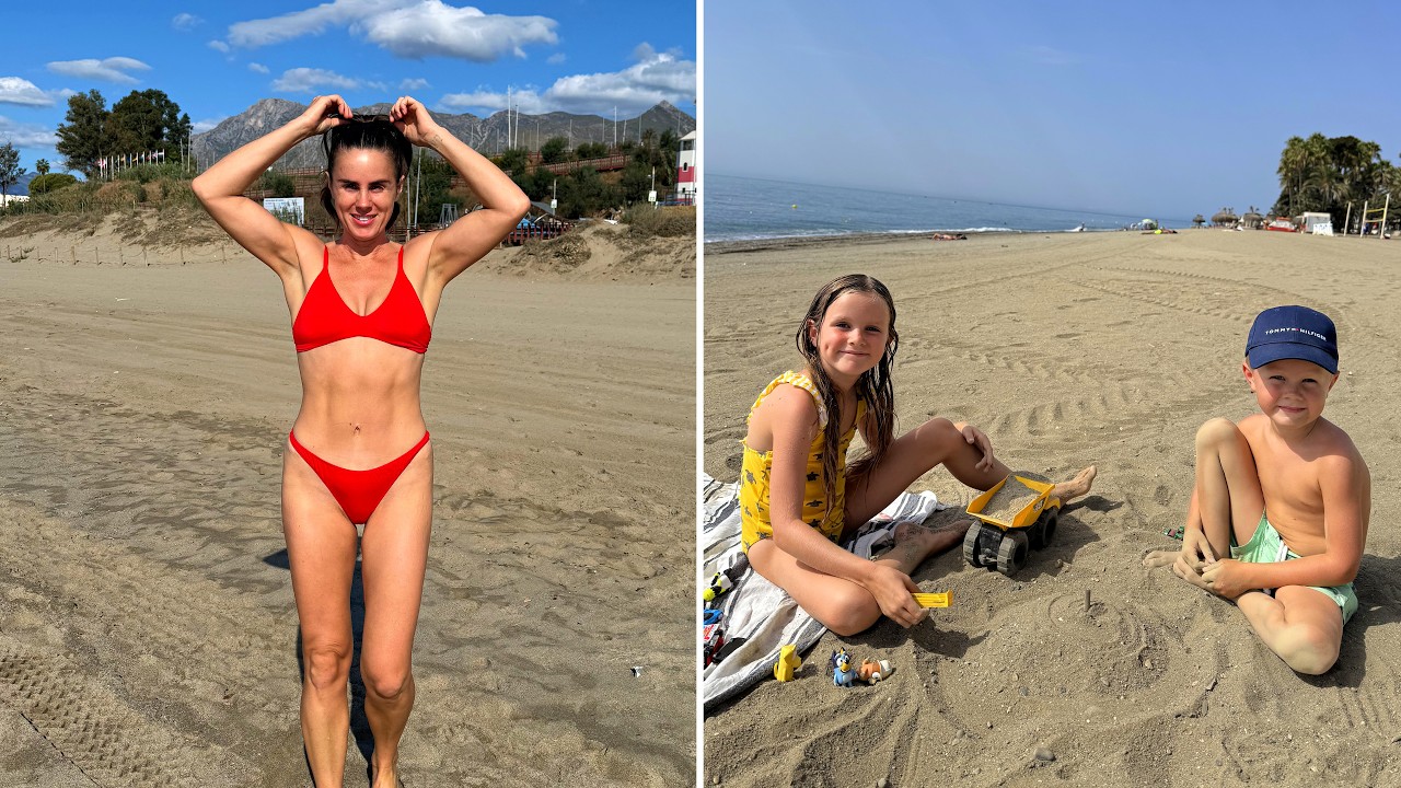 HEALTHY FAMILY BEACH DAY ROUTINE!