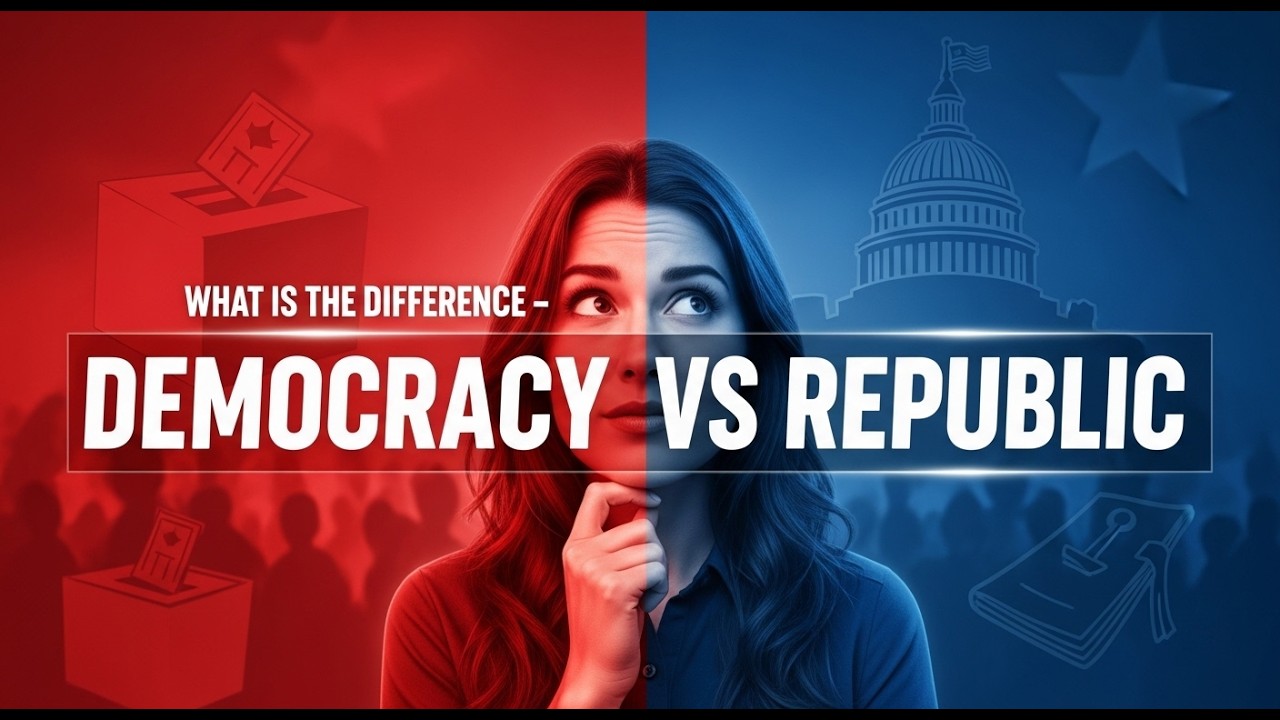 What is the difference between a Democracy and a Republic?