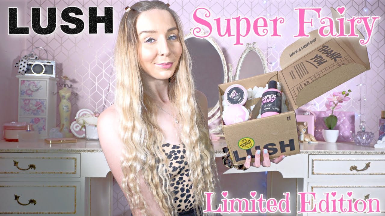 LUSH Super Fairy Limited Edition Haul ♡
