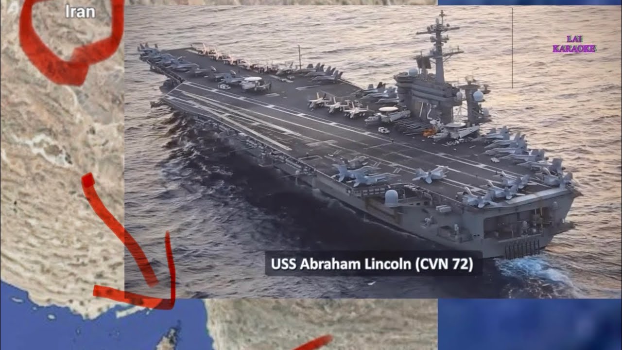 USS Abraham Lincoln ( CVN 72 ) nih Iran drone a kah 02/04/2026￼