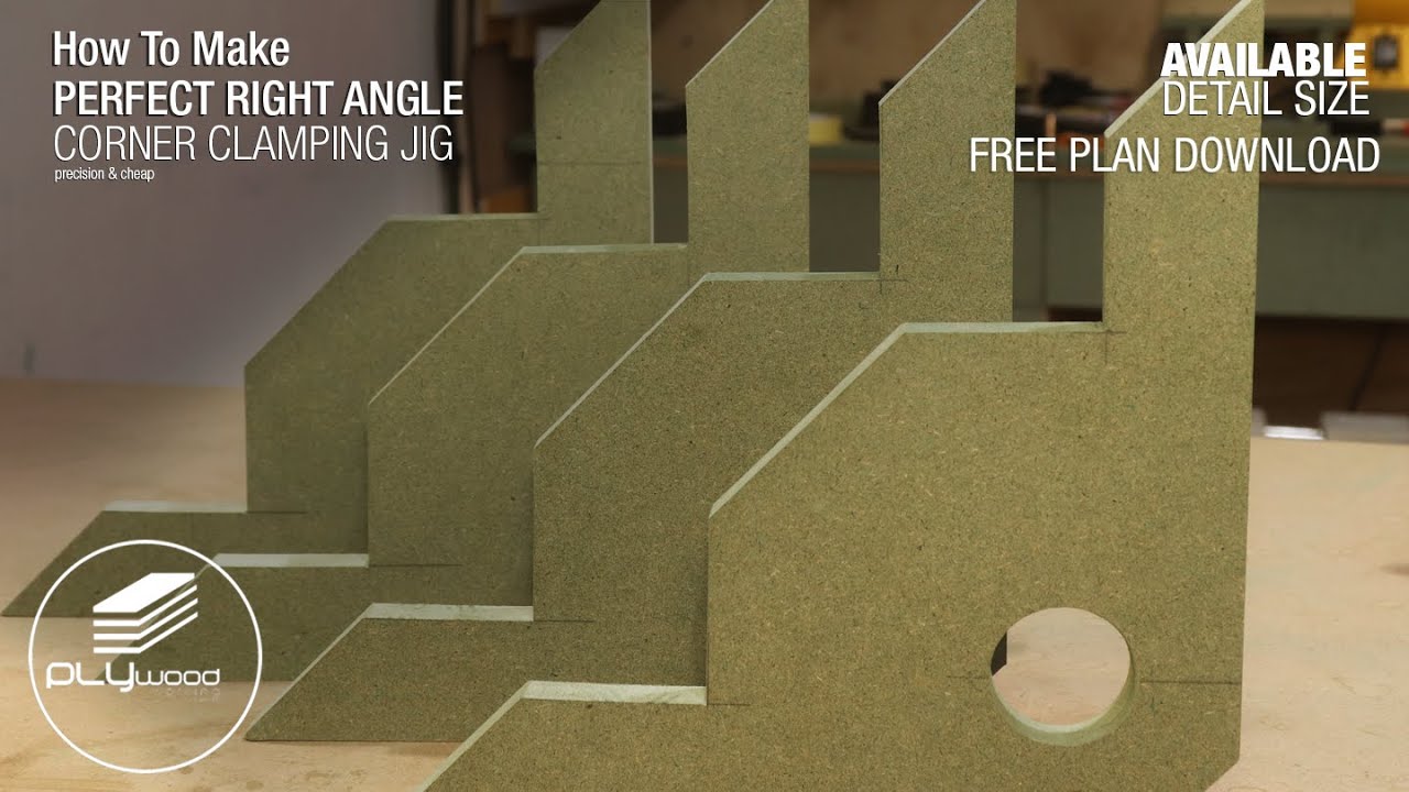 How To Make Perfect Right Angle Corner Clamping Jig