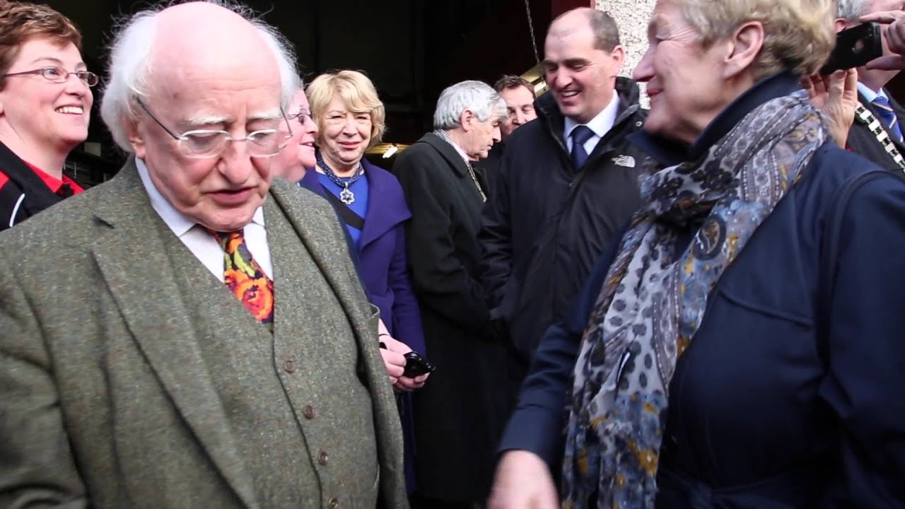 President Michael D Higgins Visit to Enniscorthy