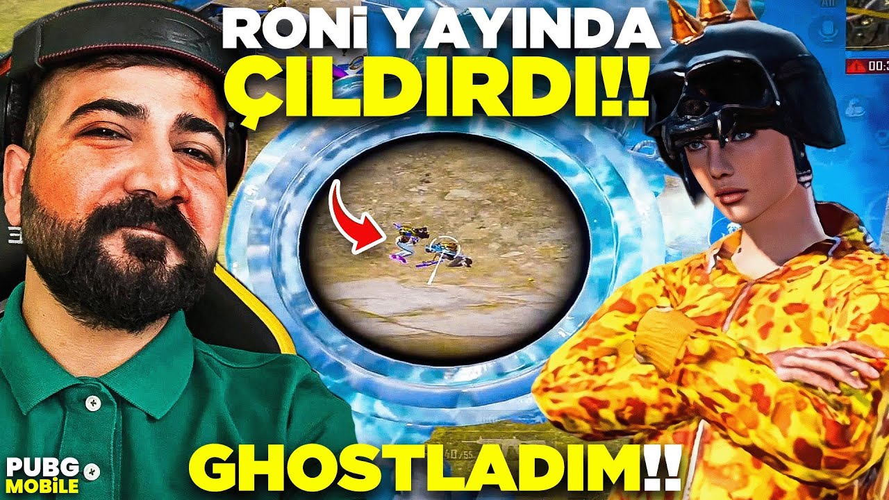 S2GRONİ’Yİ YAYINDA GHOSTLADIM ÇILDIRDI 😳(ÇILDIRIDI) !! PUBG MOBİLE