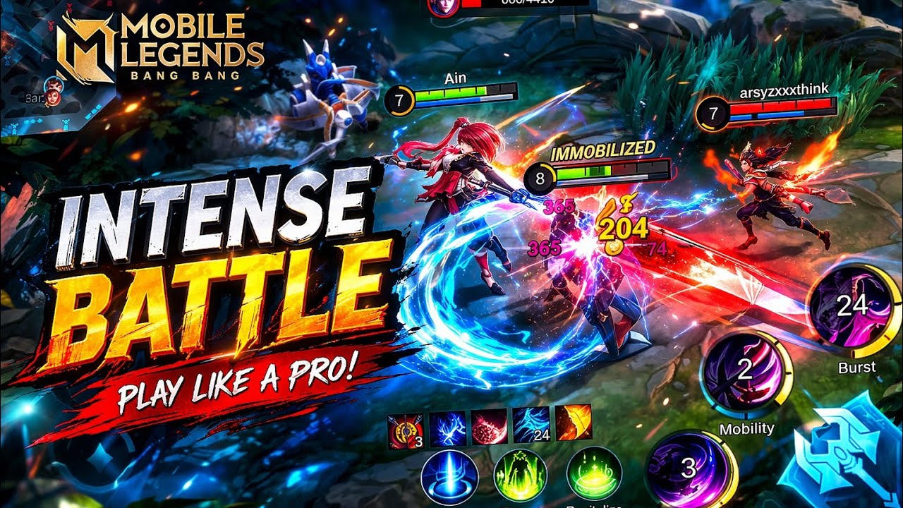 I Played Mobile Legends 5v5 😱 | Intense Battle Gameplay 💥