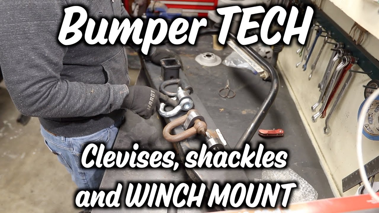 Bumper Tech — крепления для лебедки и скоб