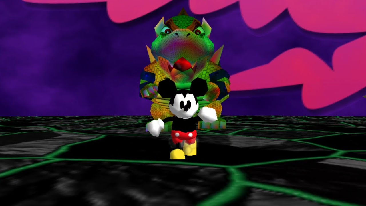 Super Mickey Mouse 64 HD Textures MollyMutt's Full Screen 16:9 Final (Gameplay Android)