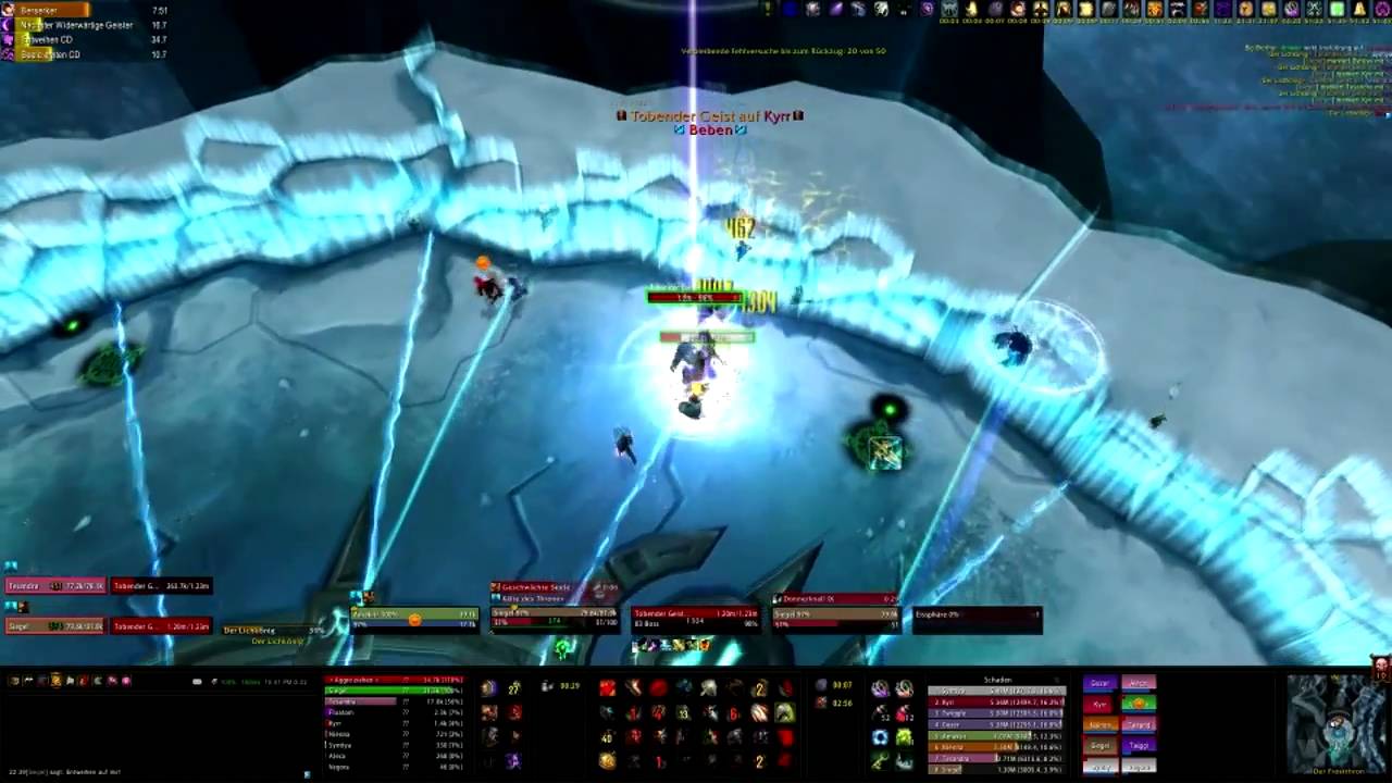 Immota Fides VS Lich King ICC10 HM heroic (Tank View)