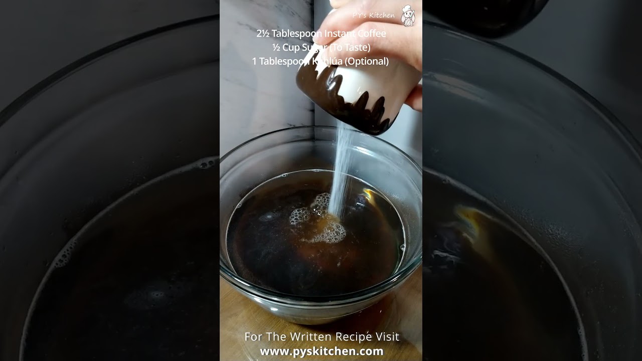 Coffee Jelly For Homemade Drinks