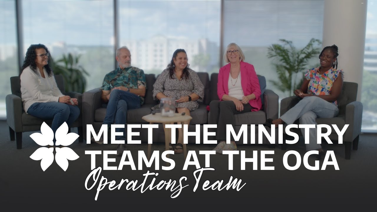 Meet The Ministry Teams at the OGA: Operations Team