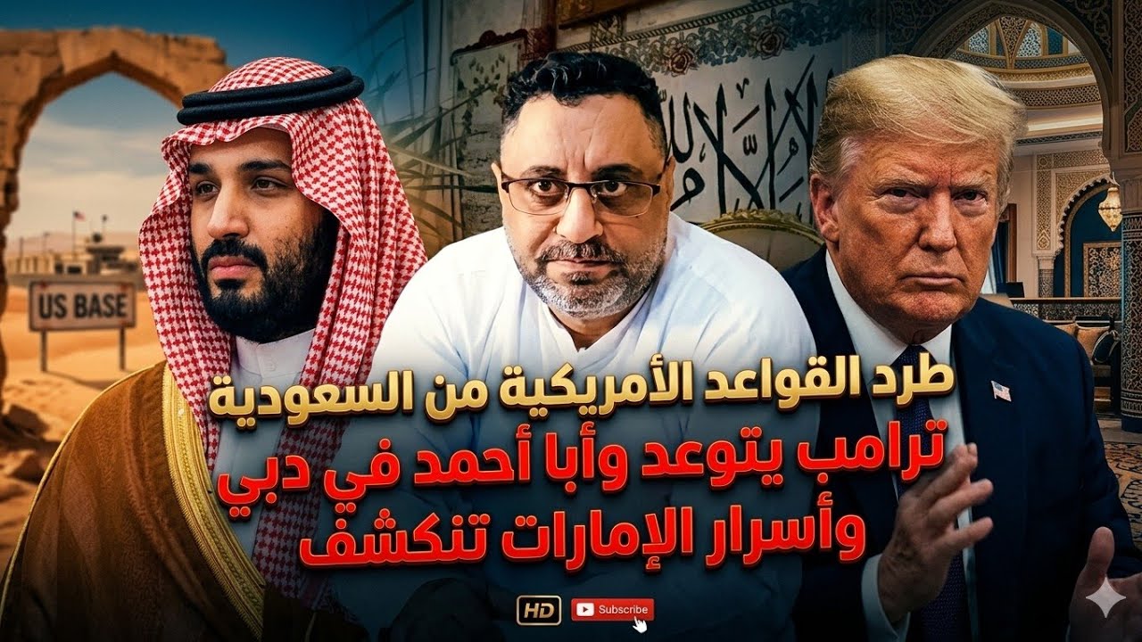 عاجل بث مباشر طرد القواعد الأمريكية من السعودية ترامب يتوعد وابا احمد فى دبى واسرار الإمارات تنكشف