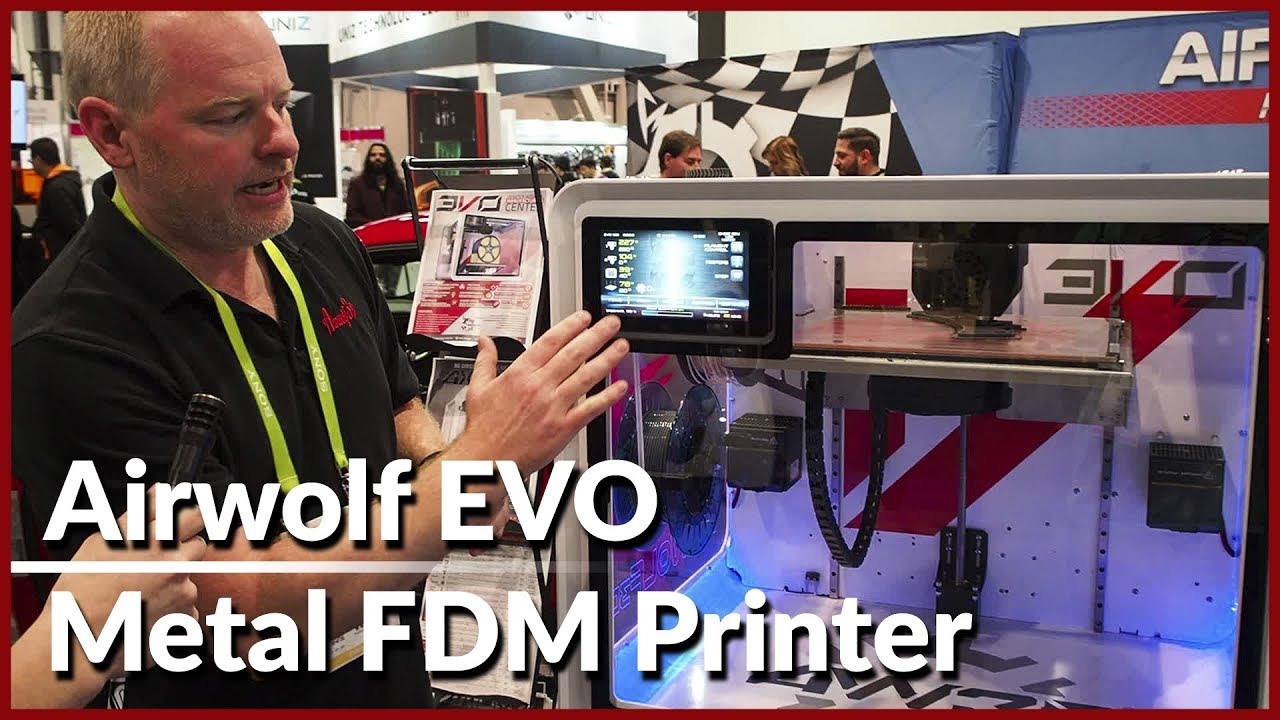 Airwolf EVO - Desktop Metal 3D Printer | CES 2018
