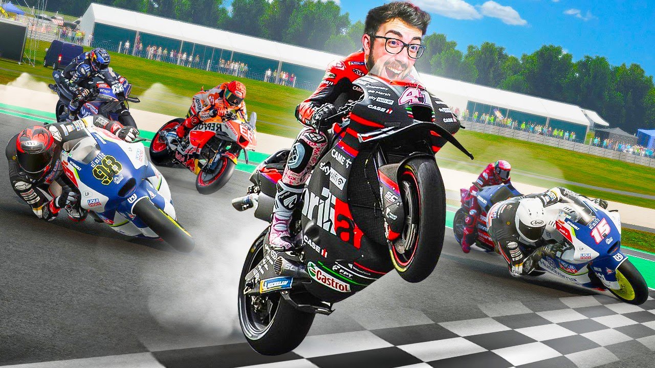 MI MEJOR REMONTADA EN CARRERA de MOTOGP 23 😱