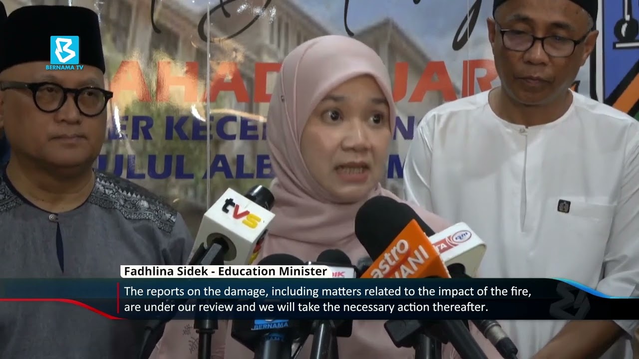 Report submitted on fire affecting seven Johor schools