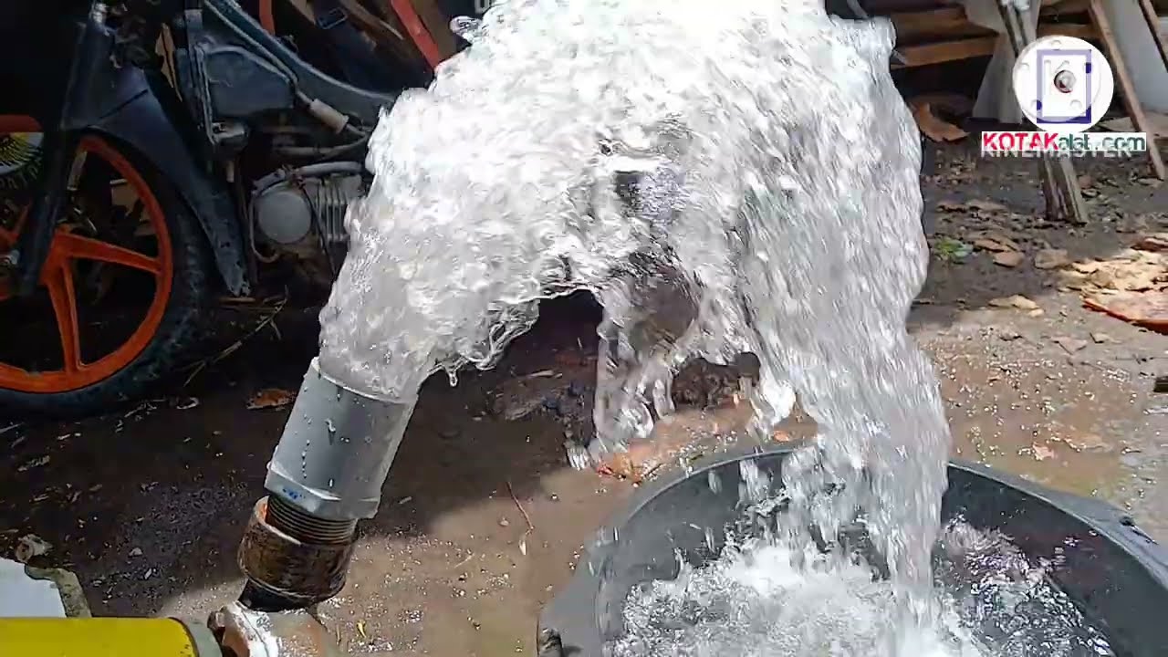 Trick mengatasi pompa air modifan 1,5inc semburan kurang