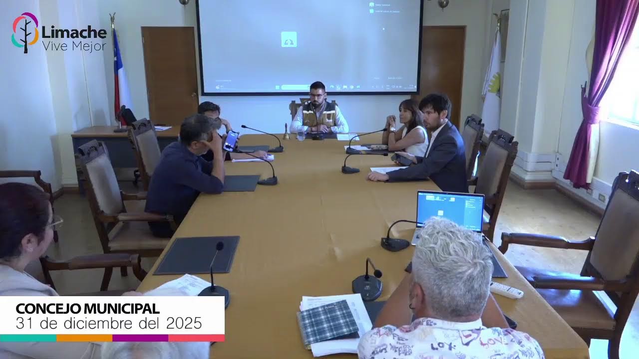 Sesión de Concejo Municipal 31 de diciembre de 2025