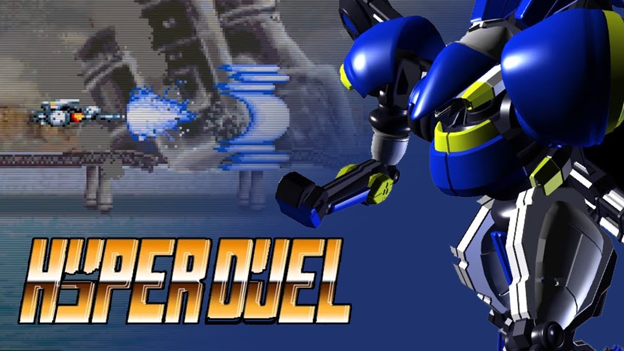 ハイパーデュエル (Hyper Duel) サターン版 1Pと2P交互にプレイ 60FPS