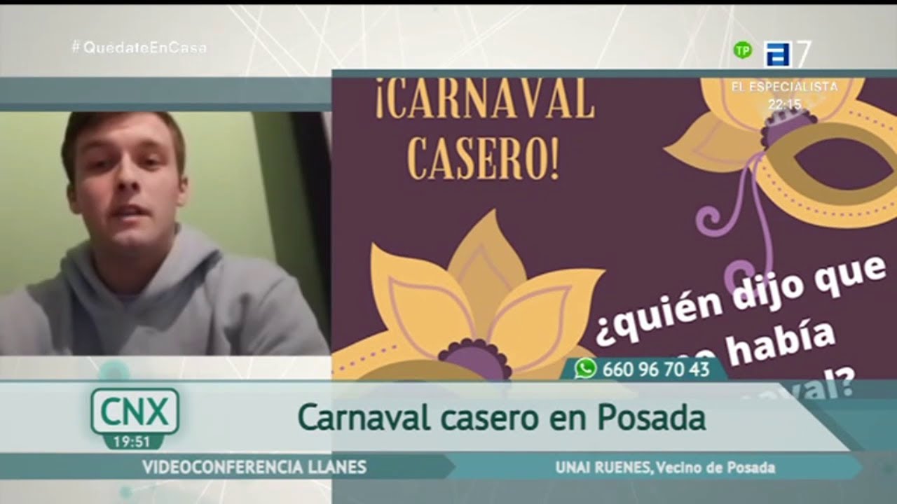 Carnaval casero en Posada de Llanes