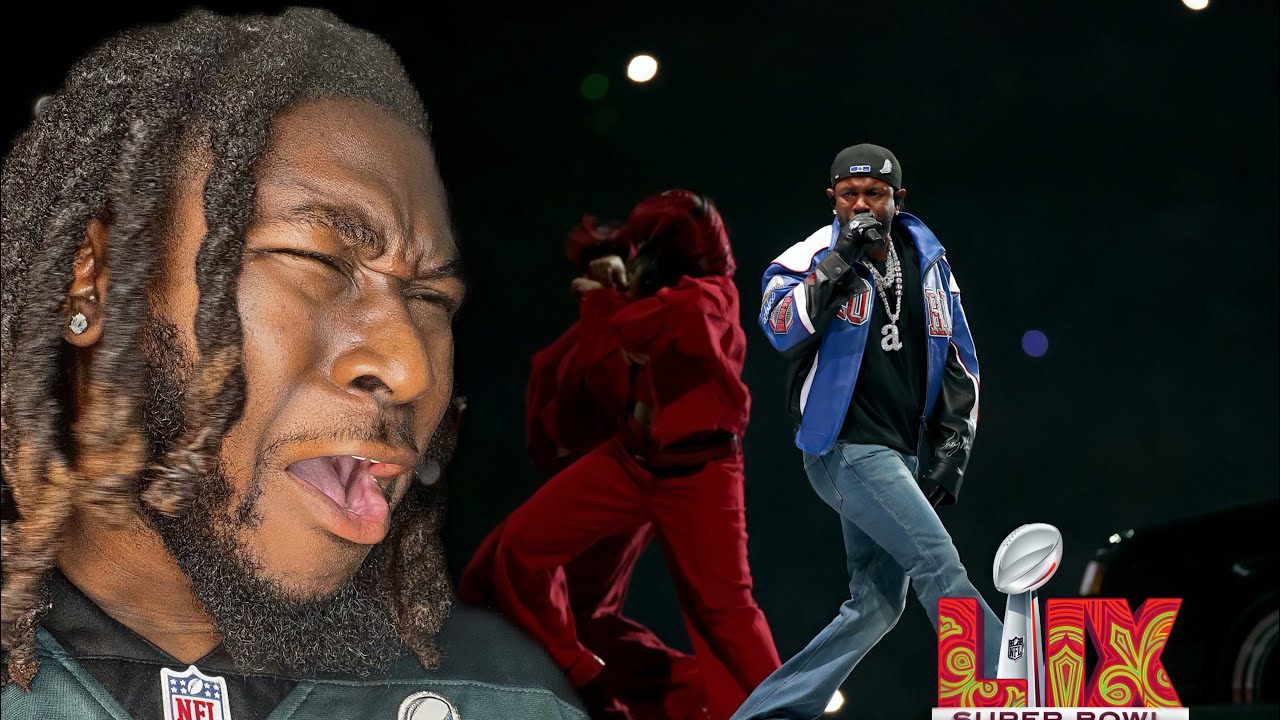 DRAKE FAN REACTS TO KENDRICK LAMAR SUPER BOWL HALF TIME SHOW LIVE