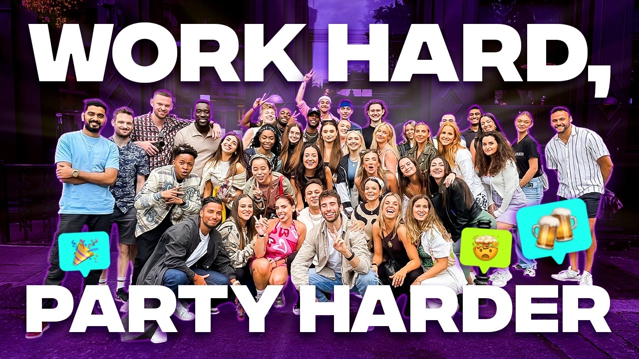 What REALLY happens at the work office summer party?! Entrepreneur Vlog