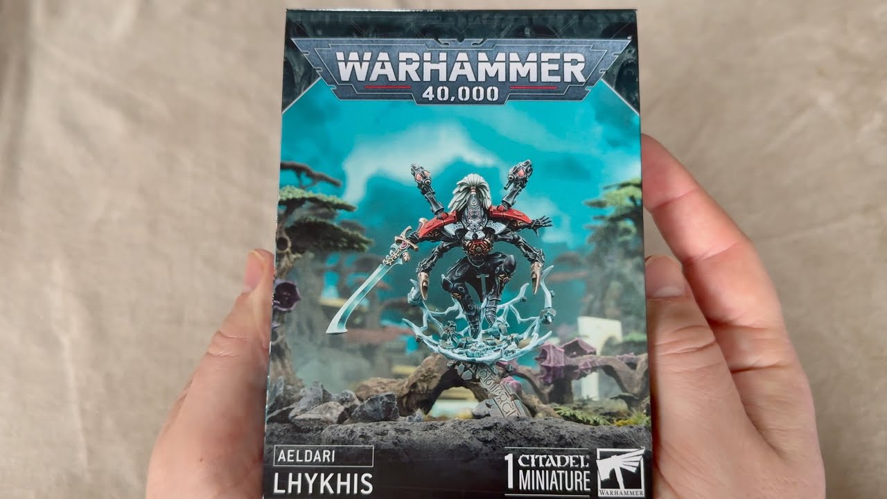 Lhykhis - Warp Spiders Phoenix Lord - Aeldari - Unboxing (WH40K)