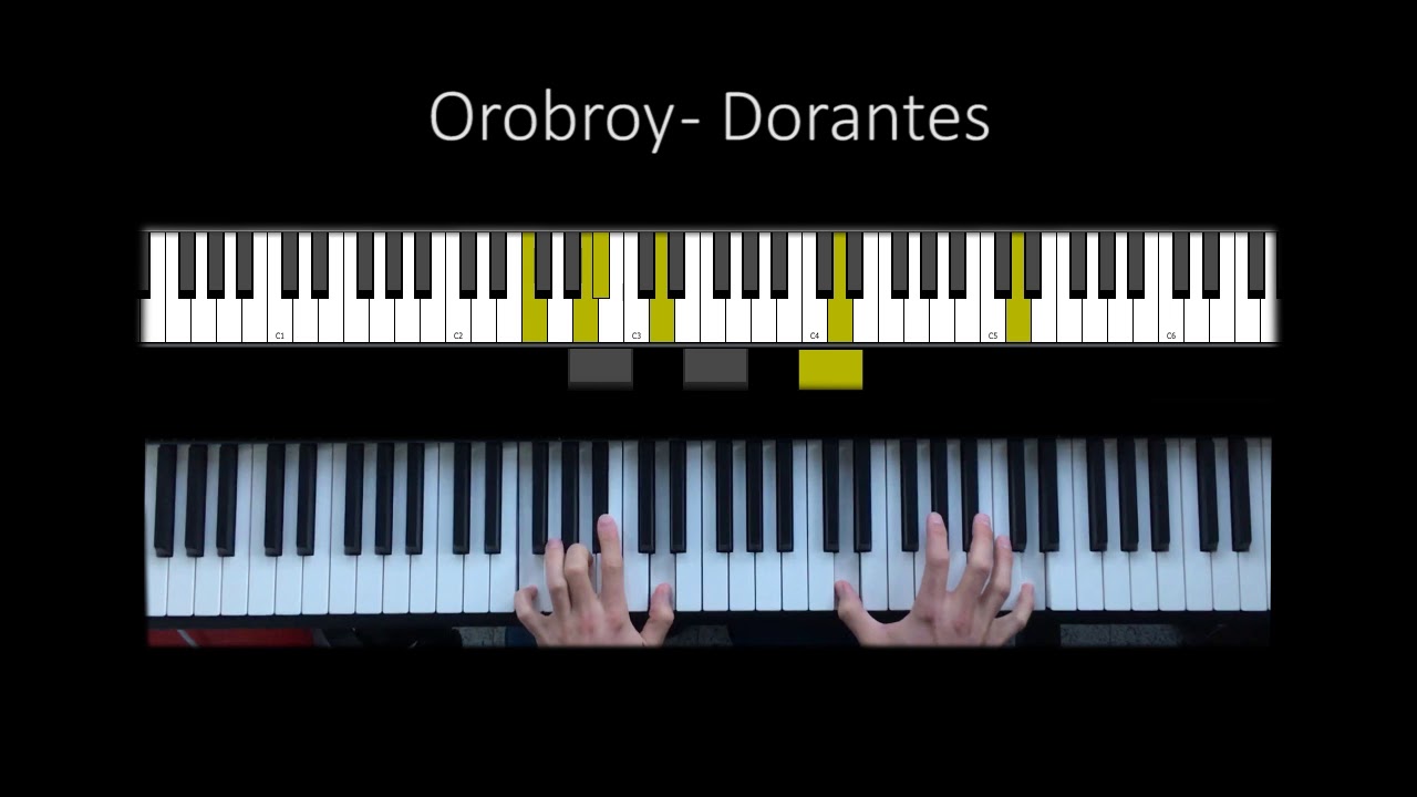 Orobroy (piano solo) + MIDI