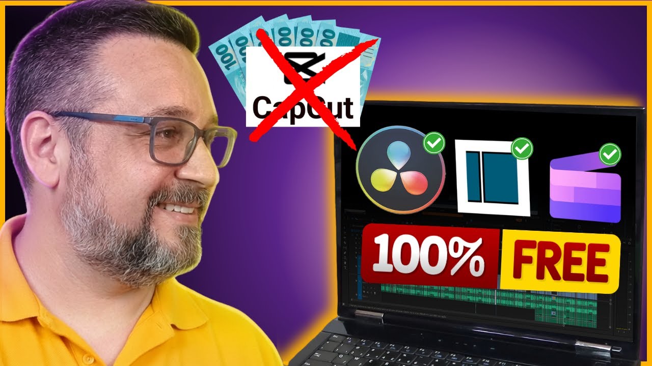 O FIM DO CAPCUT: Os 5 Melhores Editores de Vídeo GRÁTIS em 2026 Sem Marca D'água!