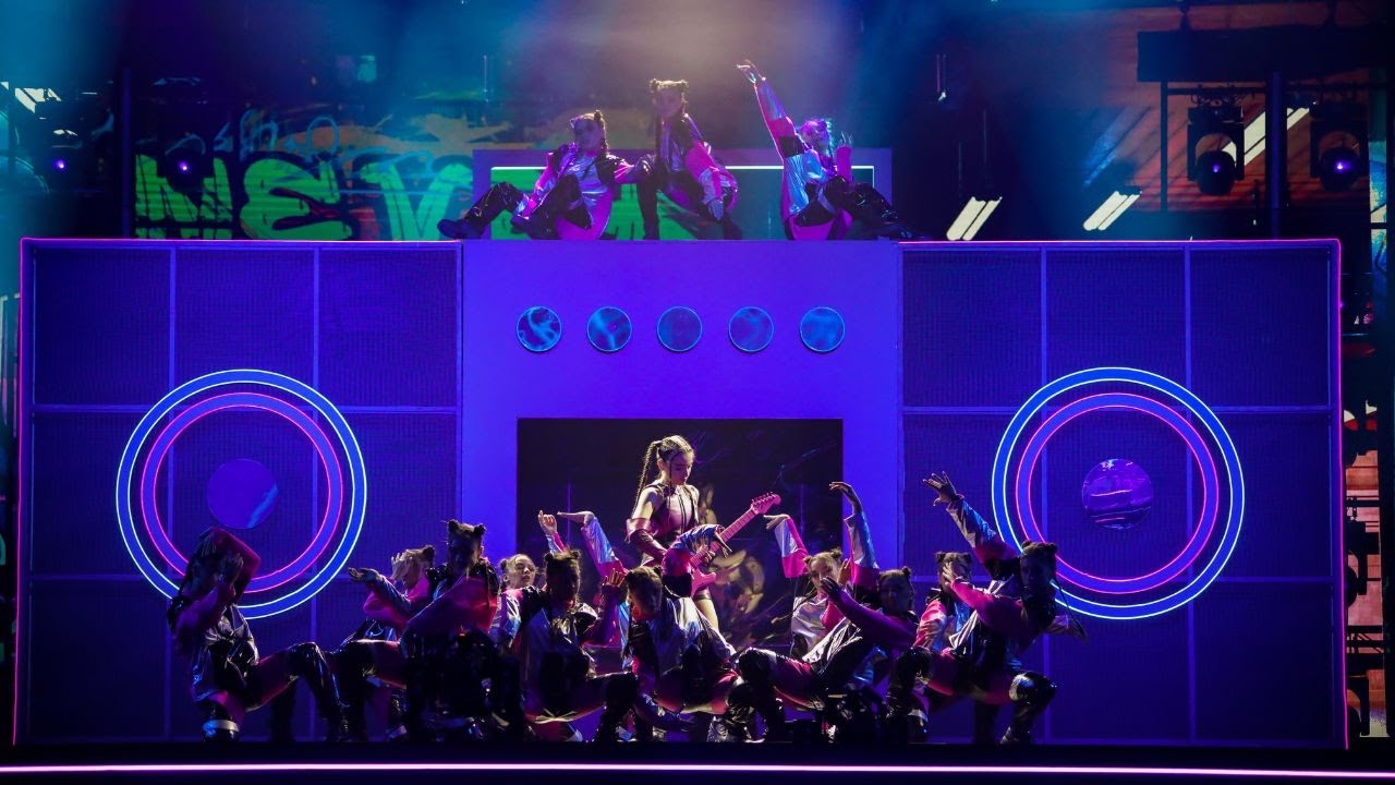 Mal&eacute;na - Can't Feel Anything (JESC 2022) Interval Act