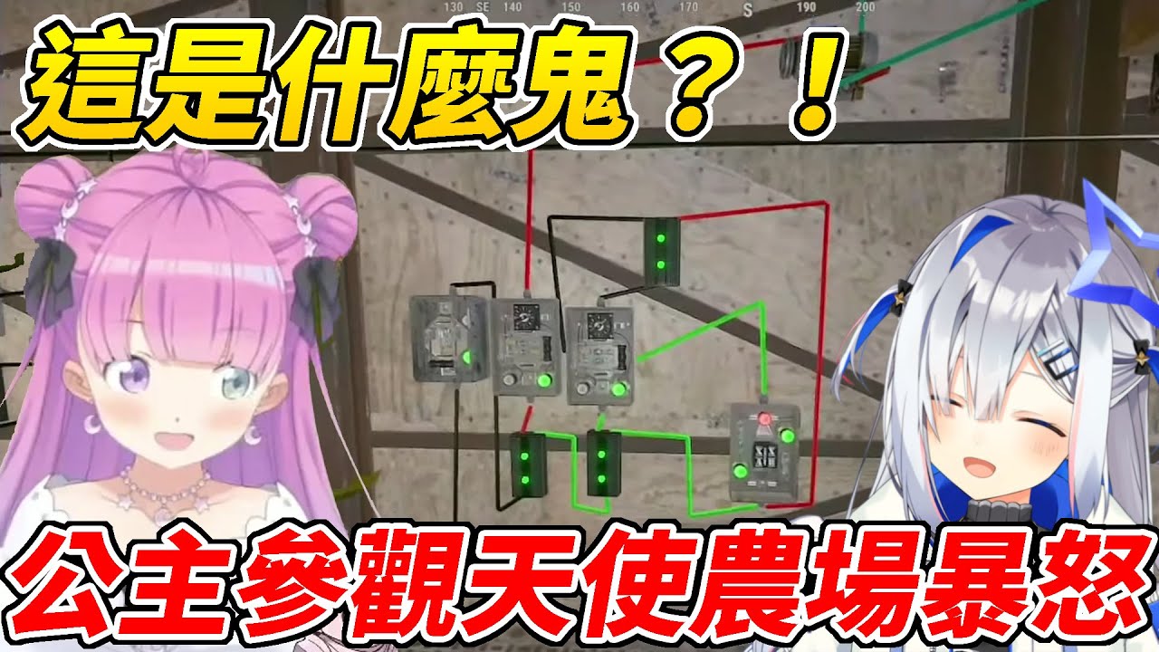 PP天使給露娜看自己家農場，髒亂到公主快氣死ww【天音彼方／天音かなた】【姬森露娜／姫森ルーナ】【ホロライブ切り抜き】【HOLOLIVE中文】
