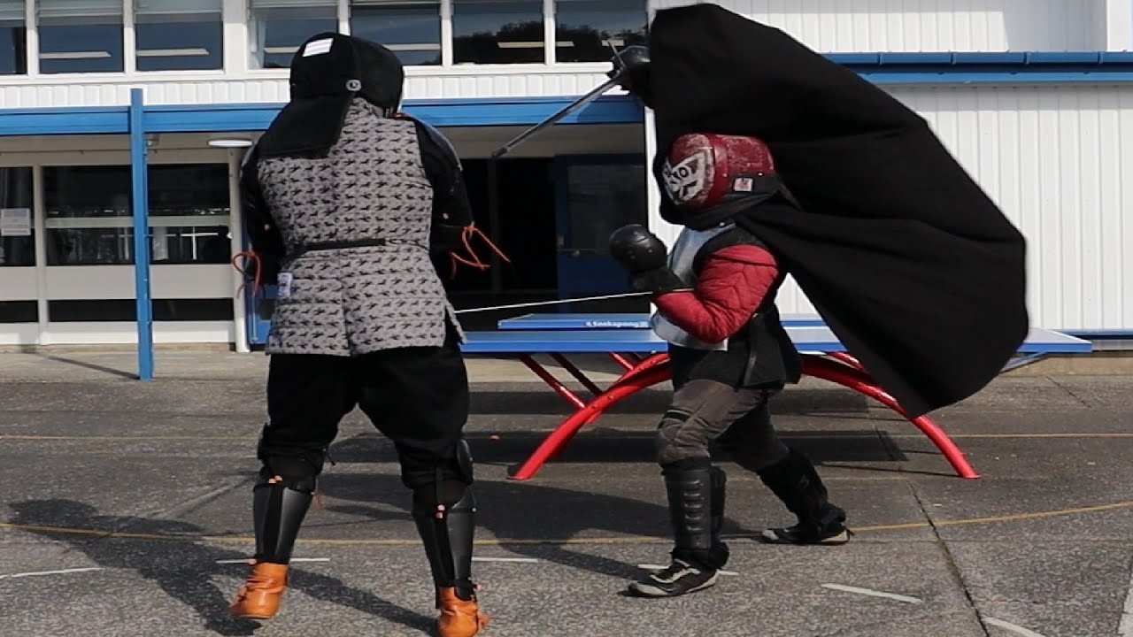 HEMA Longsword Fighting (Ari vs Dean)