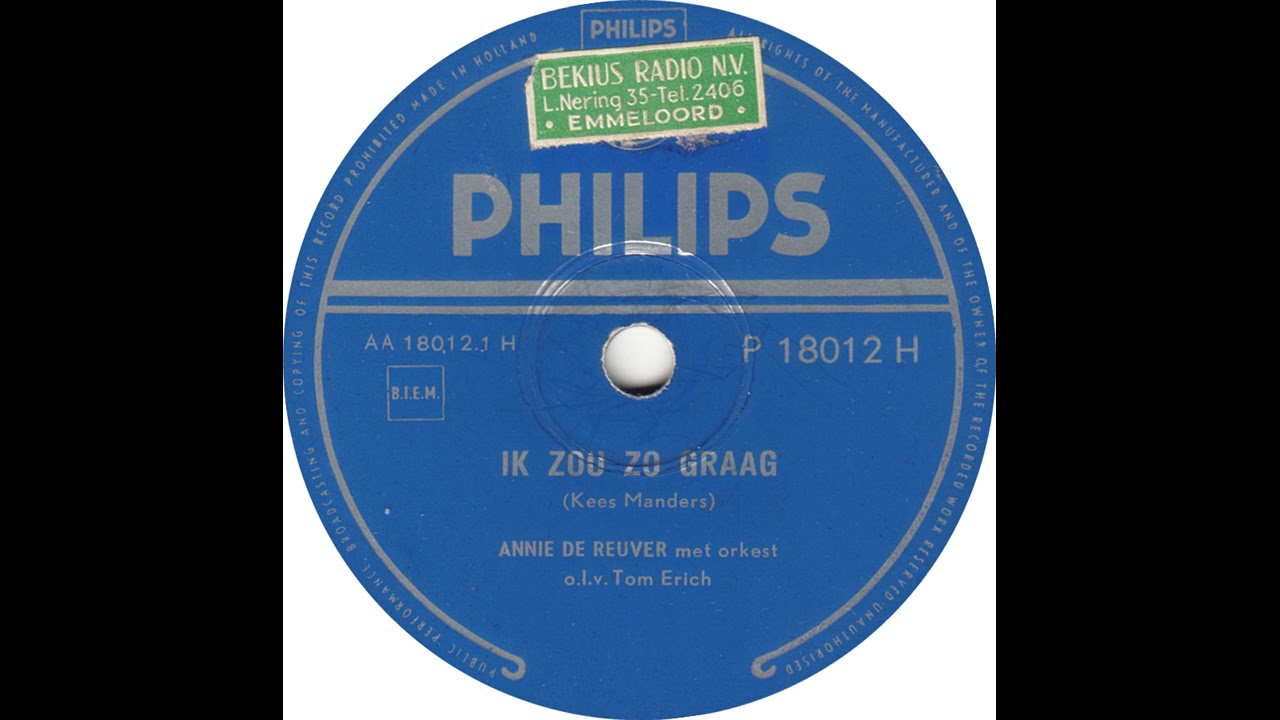 Annie de Reuver - Ik Zou Zo Graag