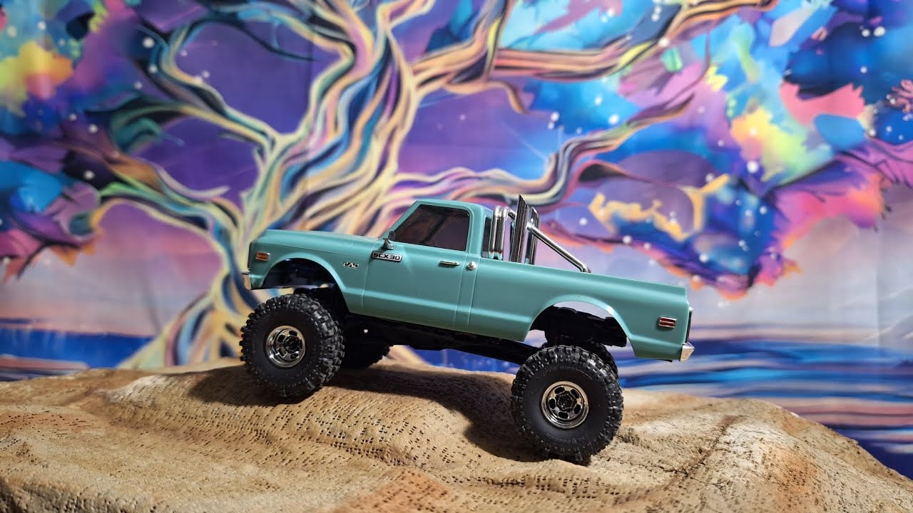 🪨 Scx30 Chevrolet K10 unboxing 🔥 Classic Beauty and Americana 🇺🇸 is it good?
