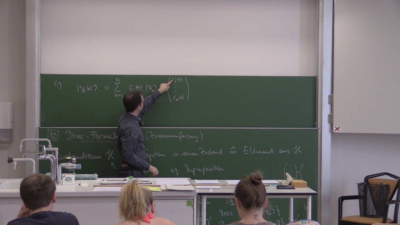 Pk6 QM SS18 VL18 Observablen in der Quantenmechanik I: Allgemeines