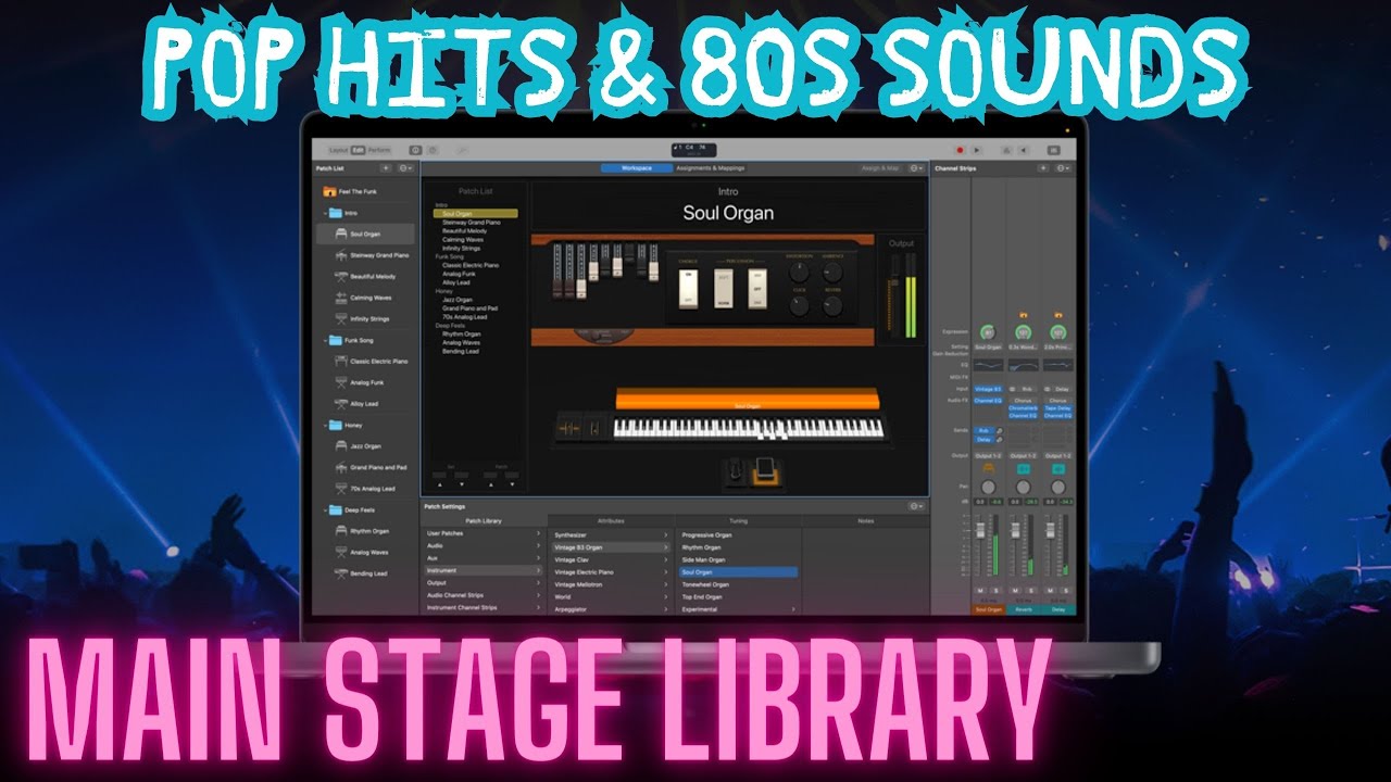 ( Pop Hits & 80s Sounds ) COMPLETE SOUNDS MAKING HISTORY | MAINSTAGE SOUND LIBRARY | OVERVIEW