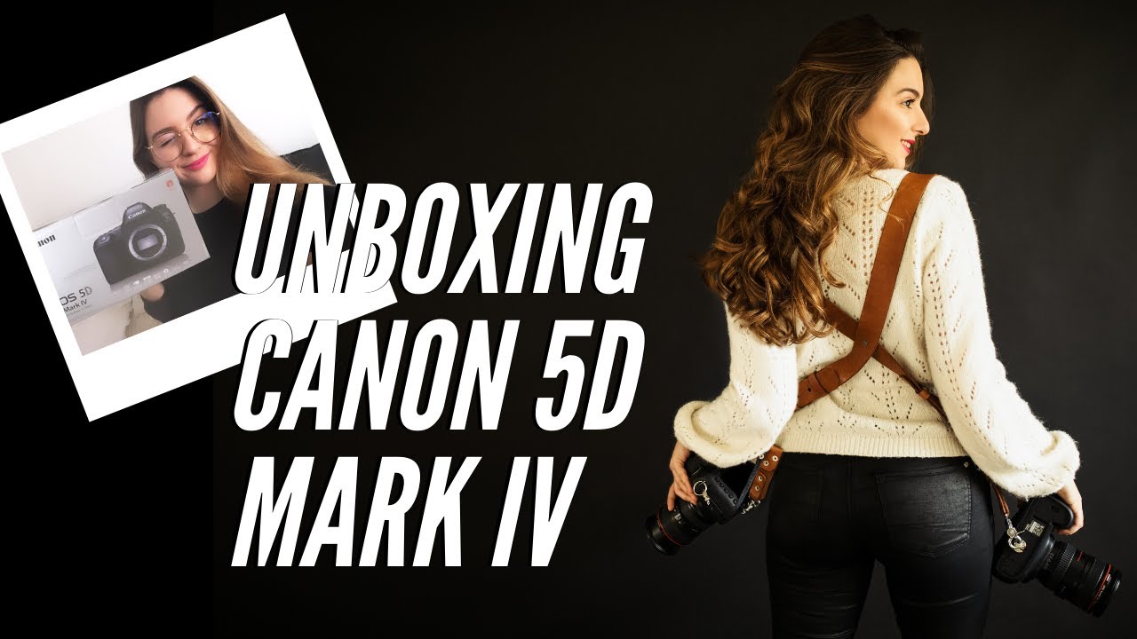 Unboxing : mes réactions face au Canon 5D Mark IV !