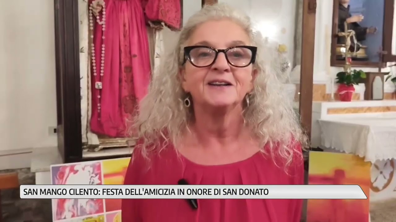 San Mango Cilento: ecco la festa dell'amicizia in occasione di S. Donato