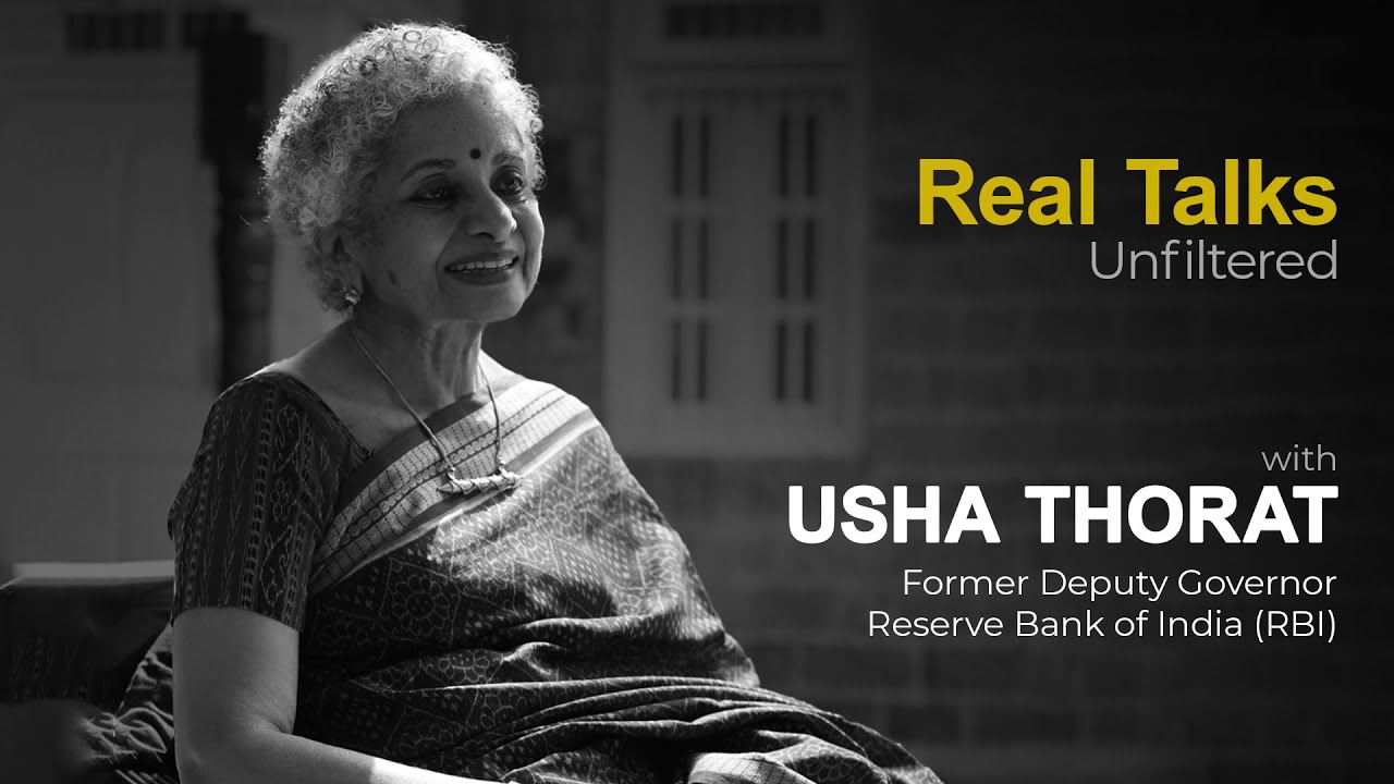 An insightful conversation with Usha Thorat, a pioneer in India’s central banking journey. ✨