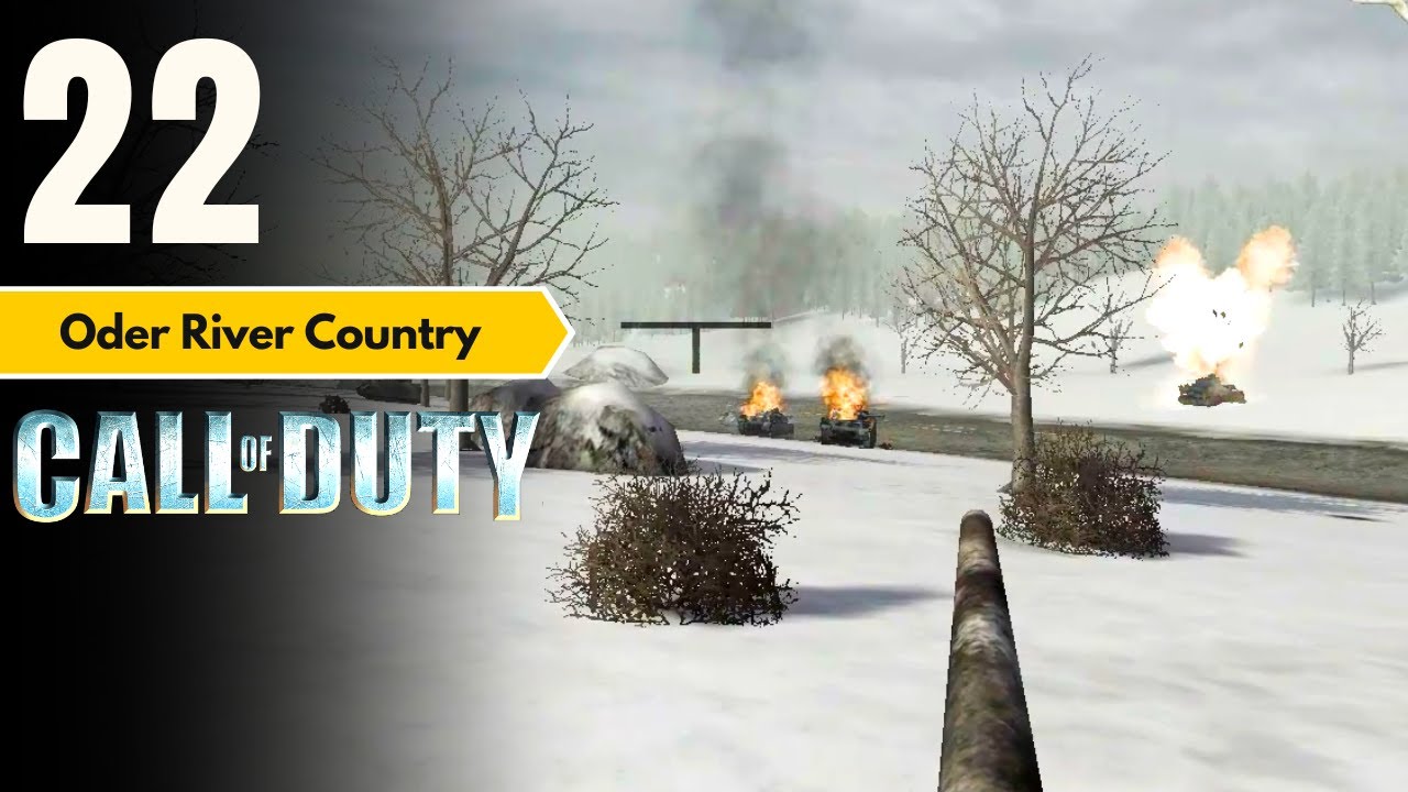 Oder River Country - Call of Duty | Mission 22 | Gameplay - No Commentary