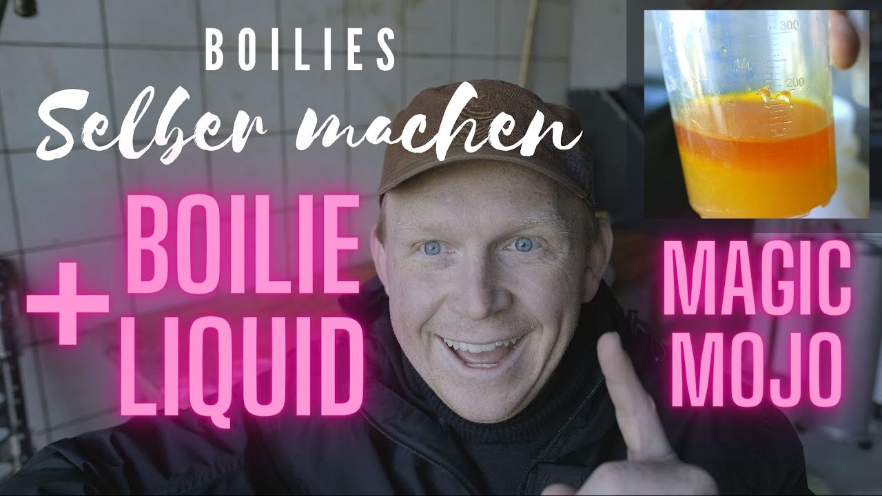Boilies selber machen und Boilie Liquid !! Magic Mojo !!