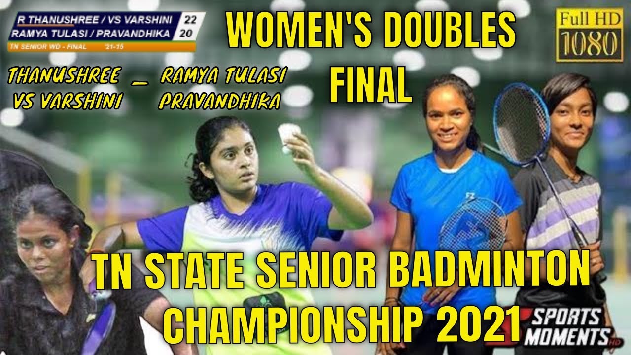 Thanushree/Vs Varshini - Ramya Tulasi/Pravandhika | WD Final | State Senior Badminton Championship