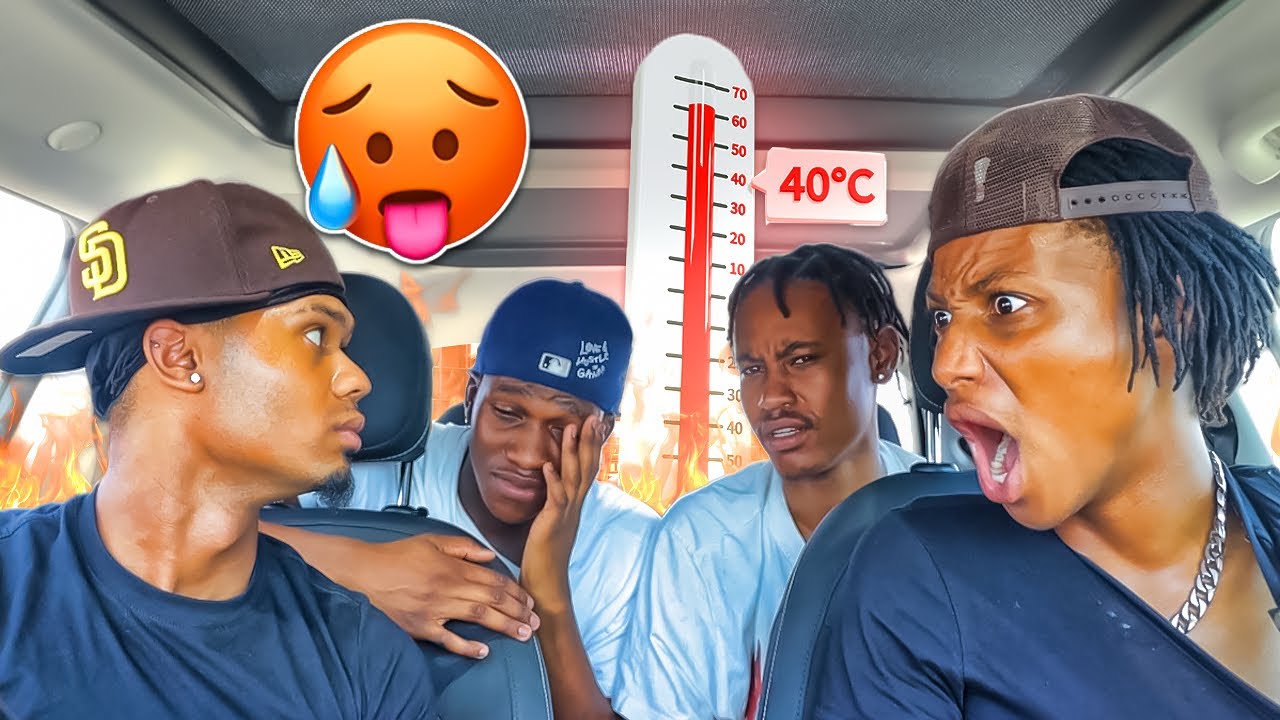 ВЫСЫХАЮ ГОРЯЧИЙ ВОЗДУХ В 40-ГРАДУСНУЮ 🔥 ПОГОДУ, ЧТОБЫ ВЫЗВАТЬ РЕАКЦИЮ @the.realicy И МОИХ ДРУЗЕЙ!!
