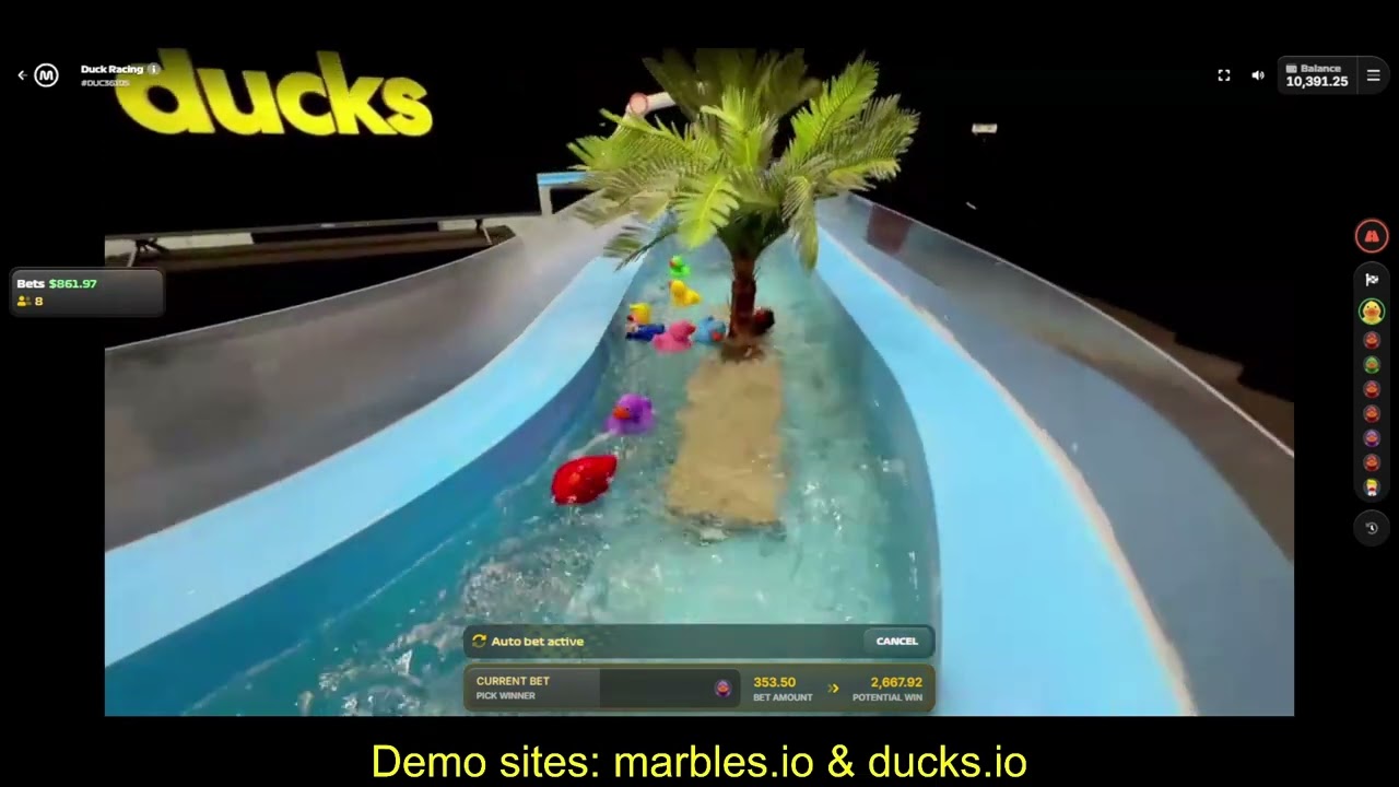 Donald Trump in Duck Racing? Hell Yeah!