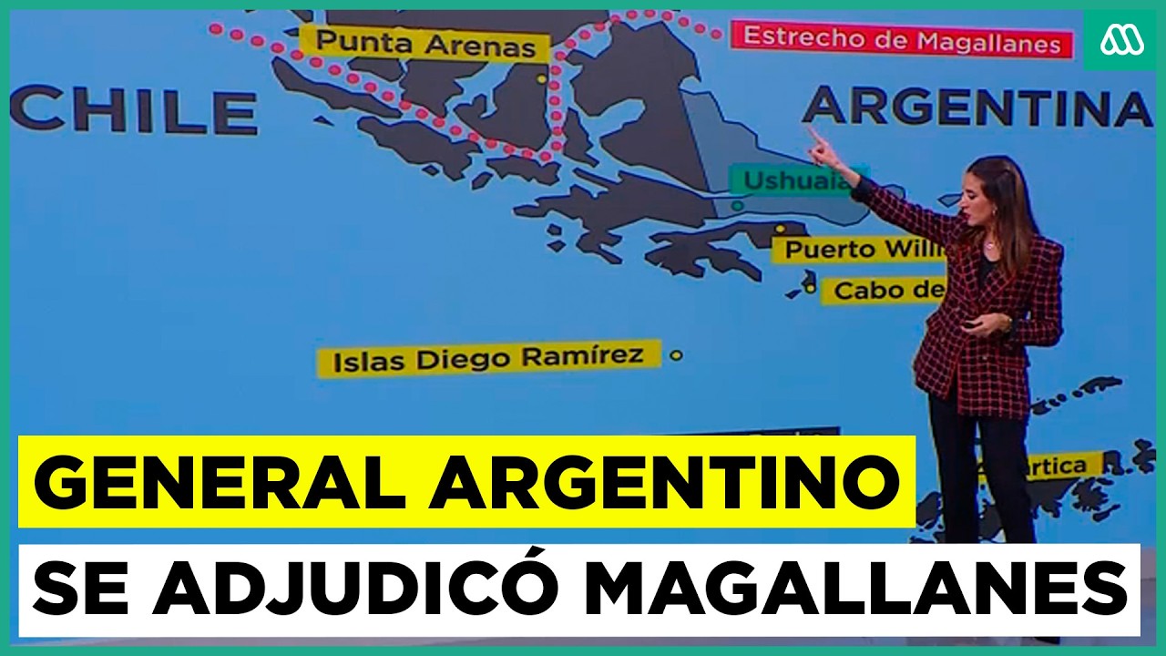 Nueva disputa de l&iacute;mites entre Chile y Argentina: general trasandino se adjudic&oacute; Magallanes